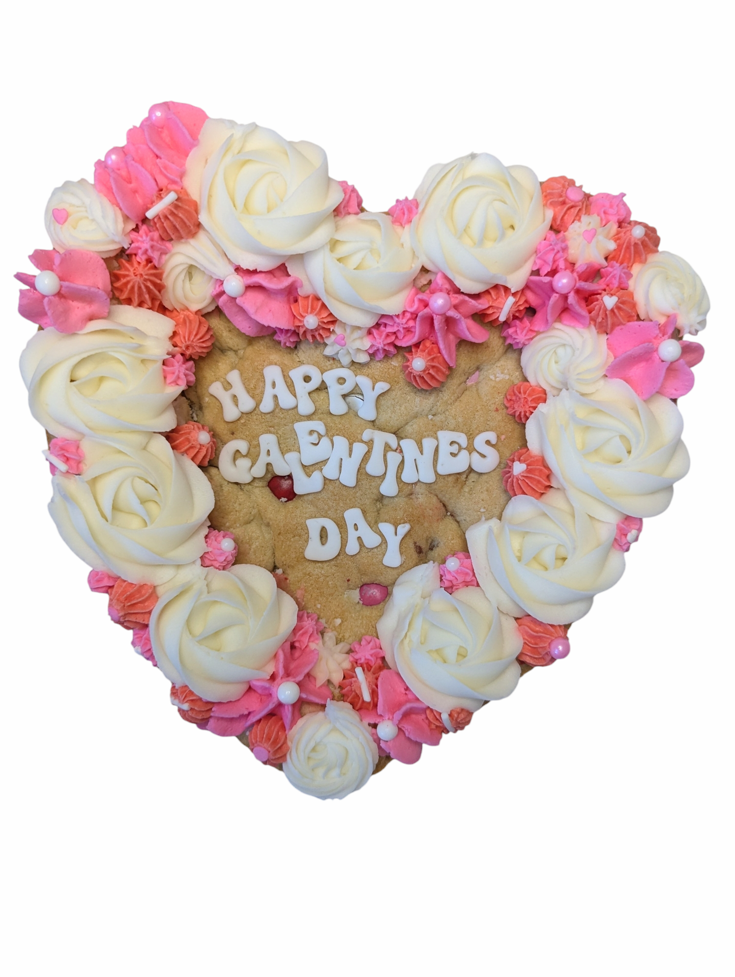 Valentine's Day Cookie Cake